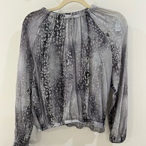 Bella Dahl Gray Women's Top